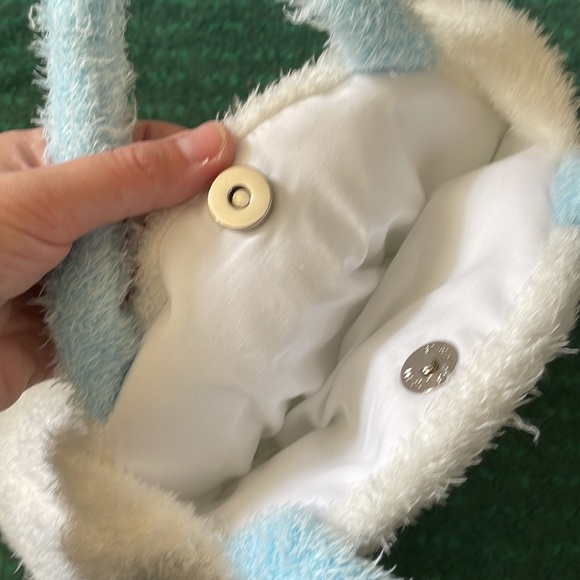 Sanrio - Winter Cinnamoroll Plush bag with snap closure - 2003 - Picture 5 of 11